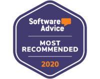 BrightSide "Most Recommended" at Software Advice